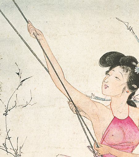 楚雄-胡也佛的仕女画和最知名的金瓶梅秘戏图